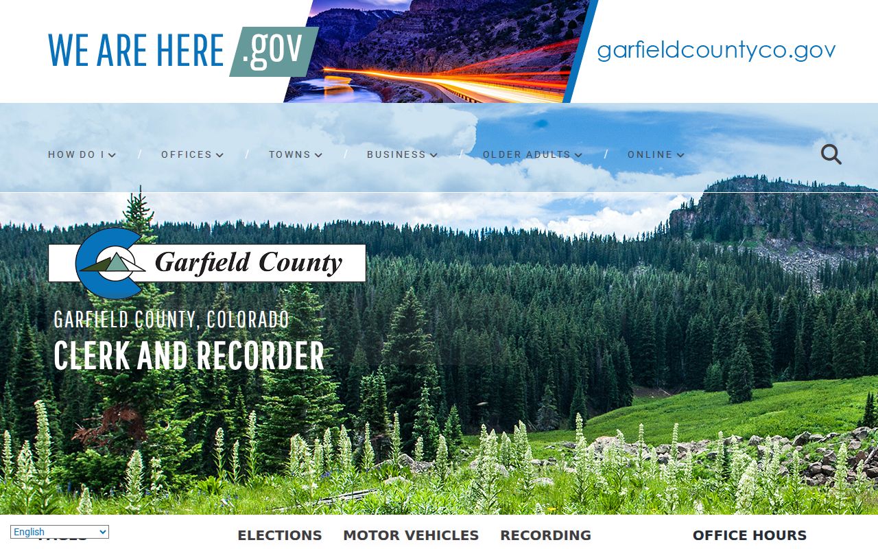 Garfield County Clerk of Court records and Clerk and Recorder distinction