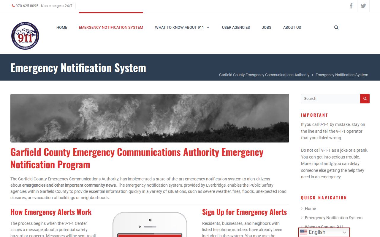 Garfield County warrant records GarCo911 emergency notification system